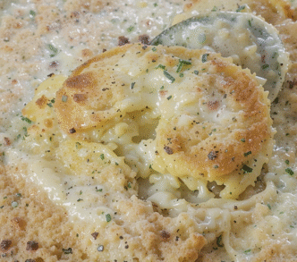 Keto zucchini parmesan