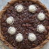 Brownie pecan pie