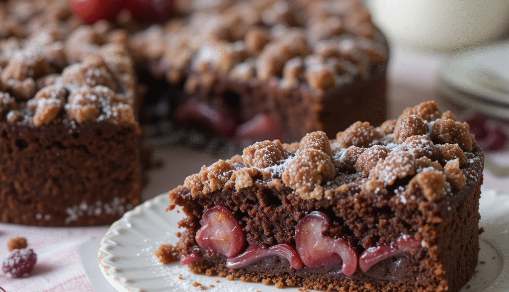 Chocolate Crumb Cake