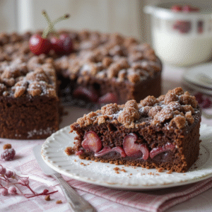 Chocolate Crumb Cake
