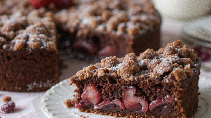 Chocolate Crumb Cake